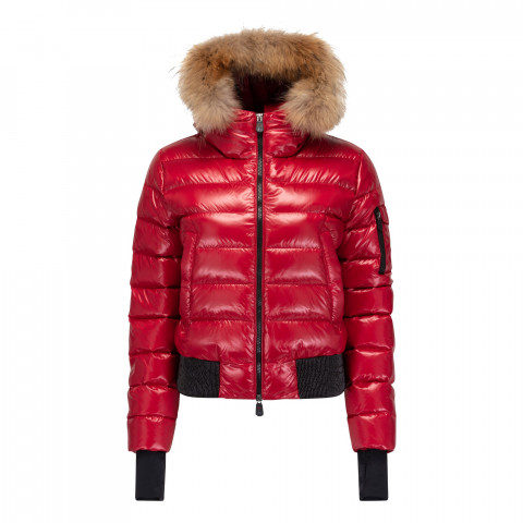 doudoune fourrure jott femme